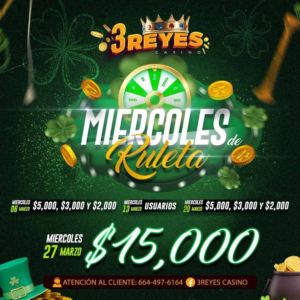 Descubre el Casino Tres Reyes: visita la página web principal y disfruta de la mejor experiencia de juego sin salir de casa.